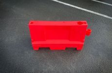 Water Barrier gevuld rood