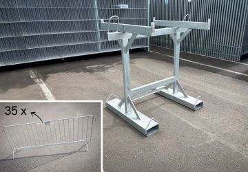 Laadplatform Dranghekken | HK | Set | 18 spijlen